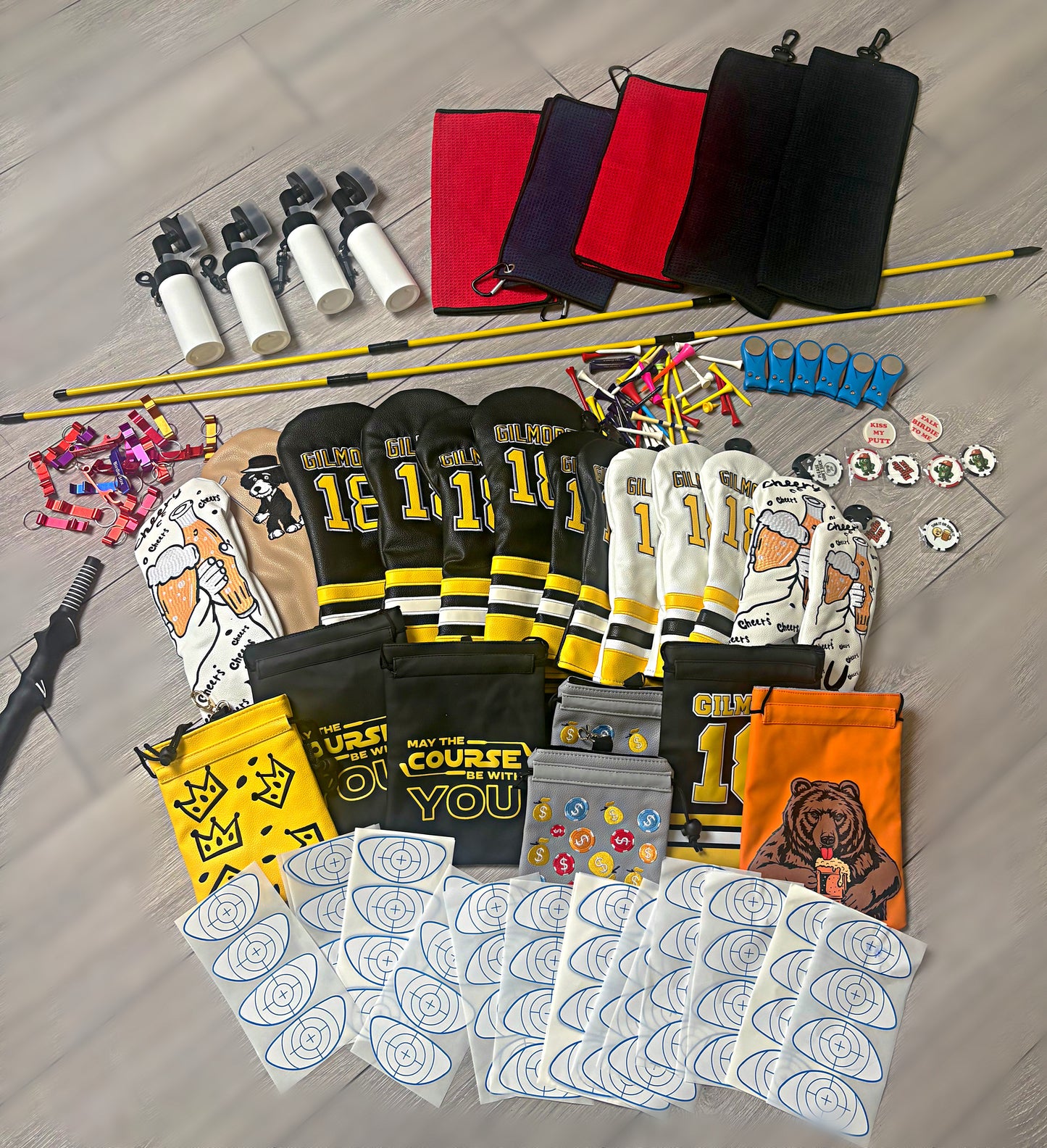 Golf Mystery Box - 9 Items Guaranteed Including 1 Mystery Item.