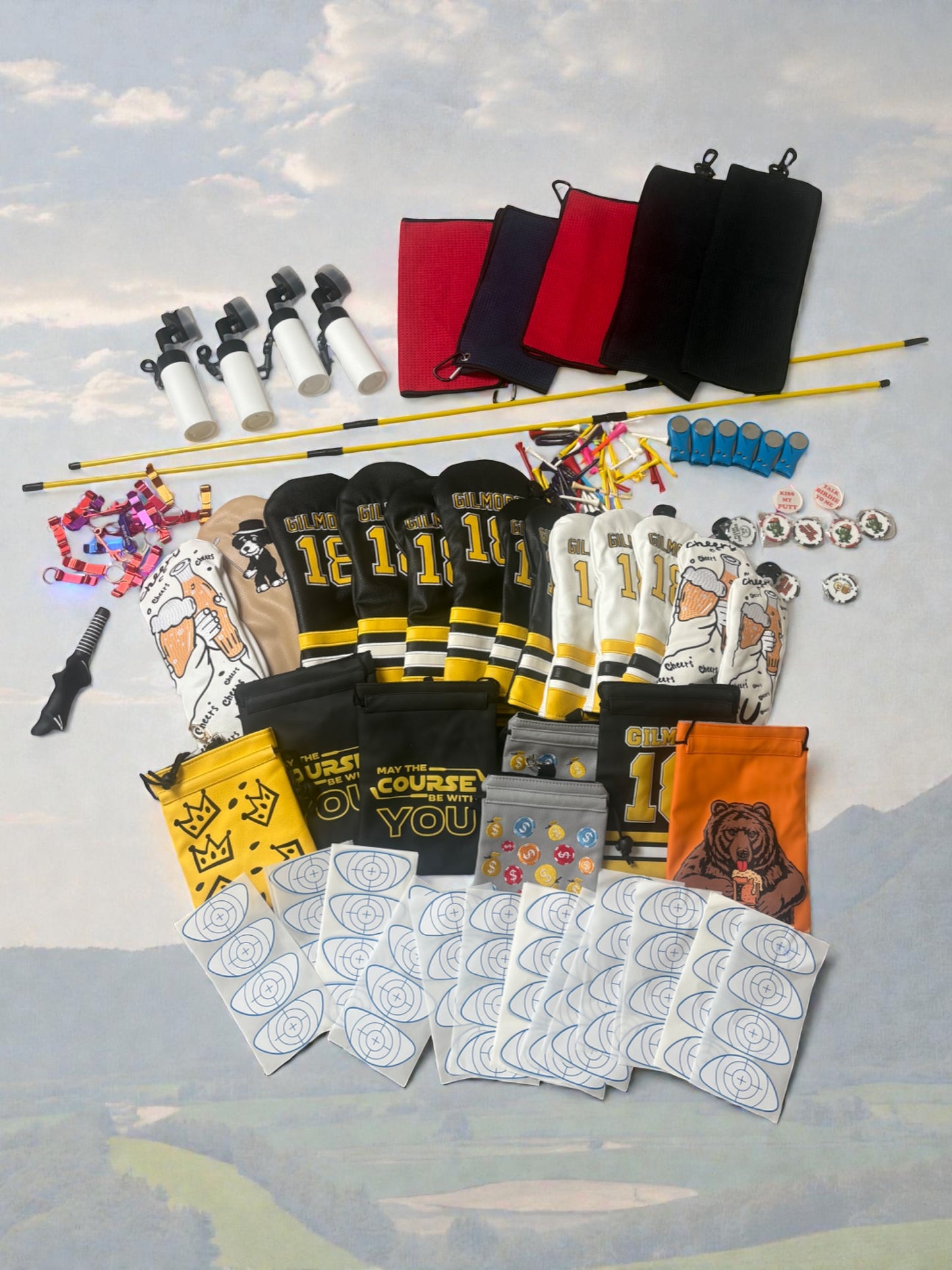 Golf Mystery Box - 9 Items Guaranteed Including 1 Mystery Item.
